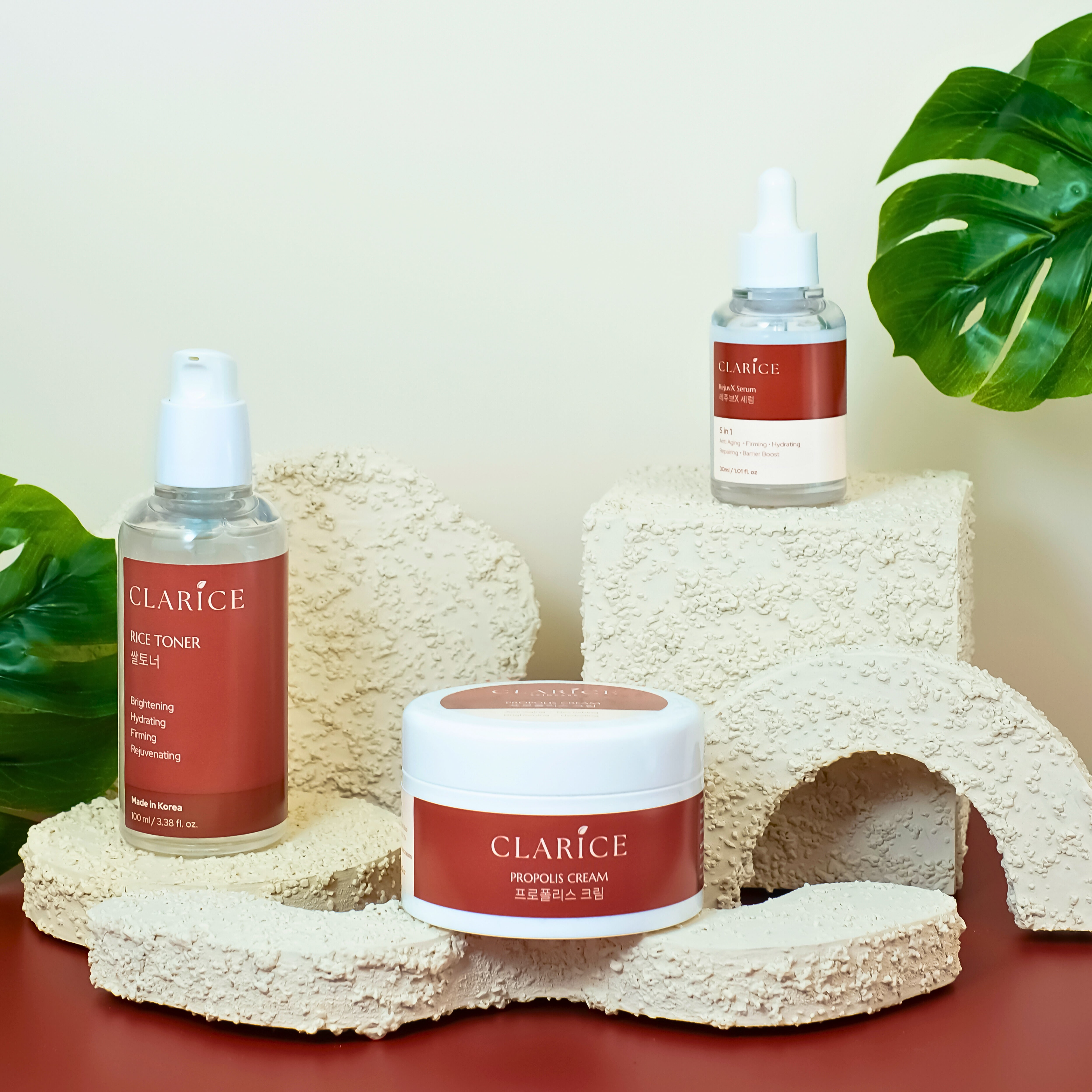 Clarice 3 Steps Glow Set